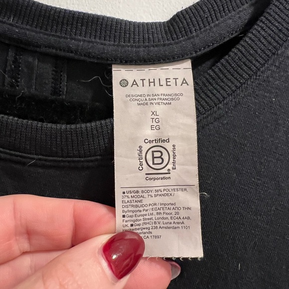 Athleta Black Tank Top - Picture 2 of 5